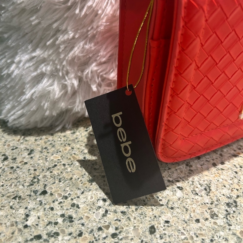 NWT-Bebe Vibrant Corra Mini Woven Bag - Picture 4 of 8